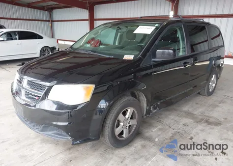 2012 Dodge Grand Caravan Sxt from USA, damaged, VIN 2C4RDGCG4CR319649